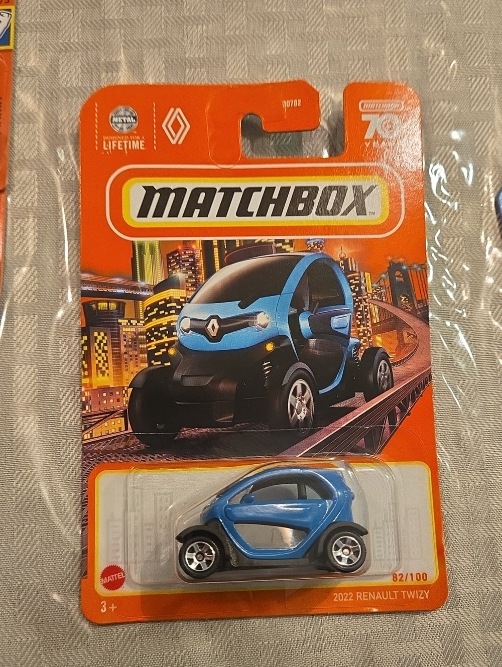 Matchbox Blue 2022 Renault Twizy Mini Vehicle
